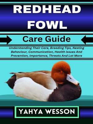 cover image of REDHEAD FOWL Care Guide